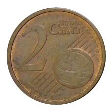 Монета 2 евроцента 2002 года G Германия (реверс)