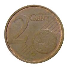 Монета 2 евроцента 2002 года F Германия (реверс)