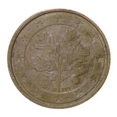 Монета 2 евроцента 2002 года D Германия (аверс)