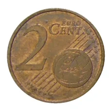 Монета 2 евроцента 2000 года Франция (реверс)