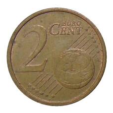 Монета 2 евроцента 2002 года Италия (реверс)