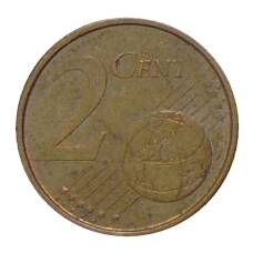 Монета 2 евроцента 2000 года Испания (реверс)