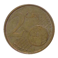 Монета 2 евроцента 2000 года Испания (реверс)