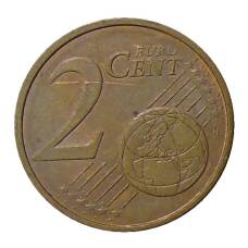 Монета 2 евроцента 1999 года Франция (реверс)