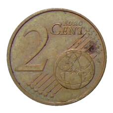 Монета 2 евроцента 2000 года Франция (реверс)