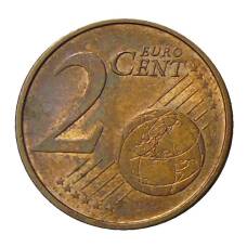 Монета 2 евроцента 2011 года Испания (реверс)