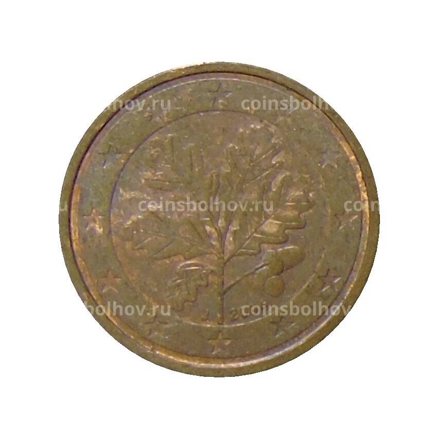 Монета 2 евроцента 2004 года J Германия
