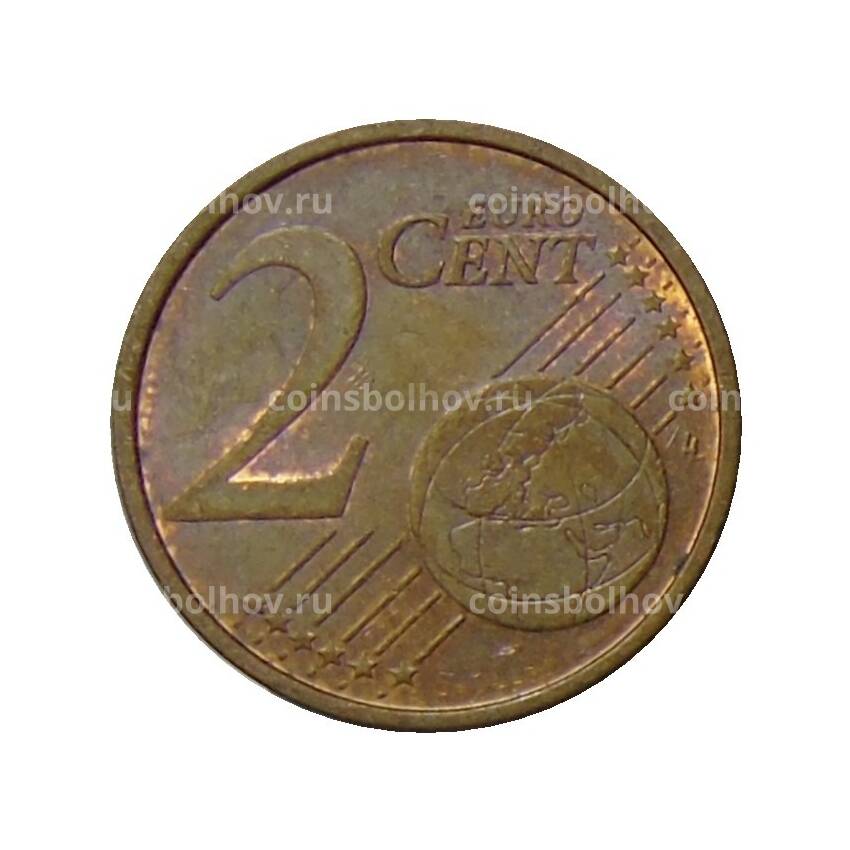 Монета 2 евроцента 2004 года J Германия (вид 2)