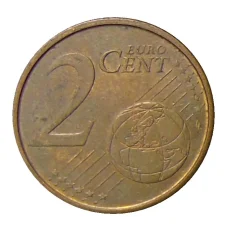 Монета 2 евроцента 2000 года Испания (реверс)