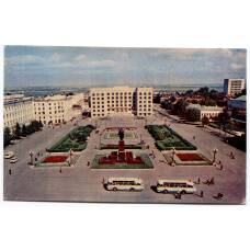 Открытка «По Татарии» — Казань. Площадь Свободы.