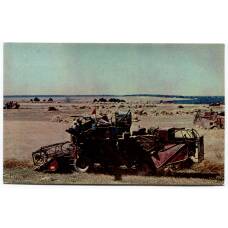 Открытка «По Татарии» — Хлебная страда