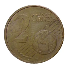 Монета 2 евроцента 2013 года Франция (реверс)