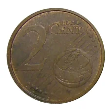 Монета 2 евроцента 2016 года Испания (реверс)