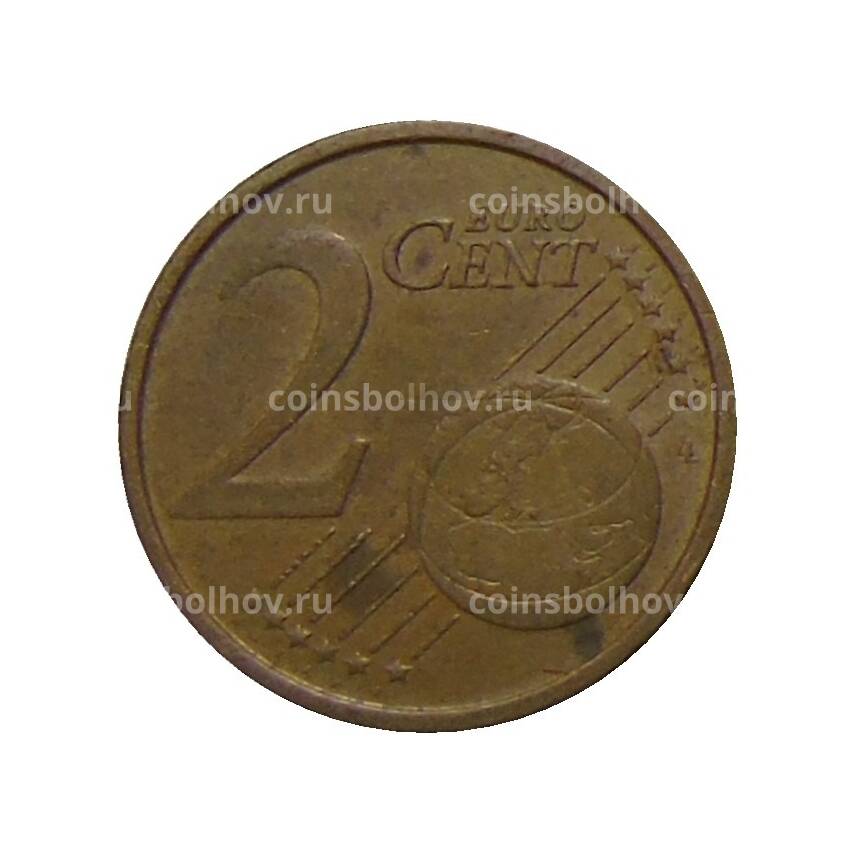 Монета 2 евроцента 2002 года Италия (вид 2)