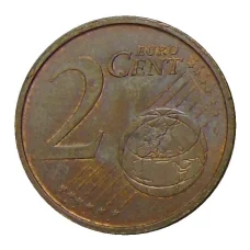 Монета 2 евроцента 2016 года Испания (реверс)