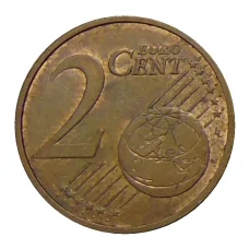 Монета 2 евроцента 2008 года Франция (реверс)