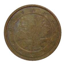 Монета 2 евроцента 2002 года F Германия (аверс)