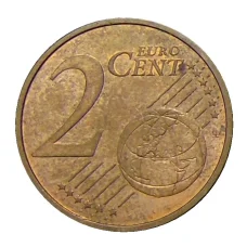 Монета 2 евроцента 2015 года Испания (реверс)