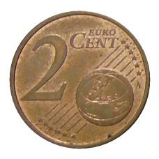 Монета 2 евроцента 2004 года Франция (реверс)