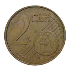 Монета 2 евроцента 2007 года Франция (реверс)