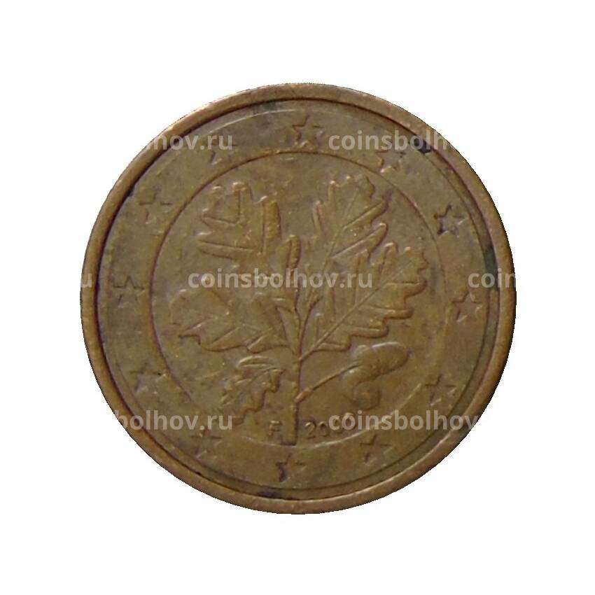 Монета 2 евроцента 2003 года F Германия