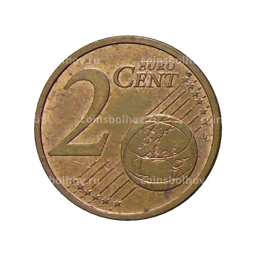 Монета 2 евроцента 2003 года J Германия (вид 2)