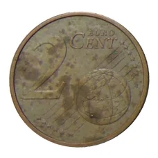 Монета 2 евроцента 2015 года Испания (реверс)