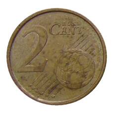 Монета 2 евроцента 2000 года Испания (реверс)