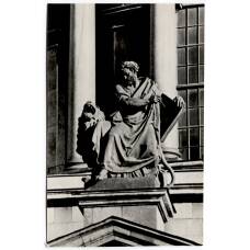 Открытка Исаакиевский собор. Евангелист Марк. Скульптура венчающая фронтон. (аверс)