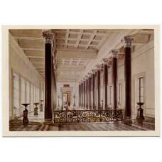 Открытка Новый Эрмитаж — Парадная лестница. Площадка второго этажа.