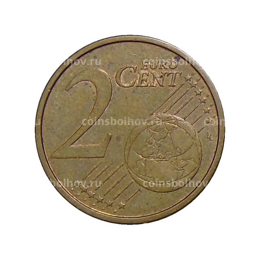 Монета 2 евроцента 2009 года Испания (вид 2)