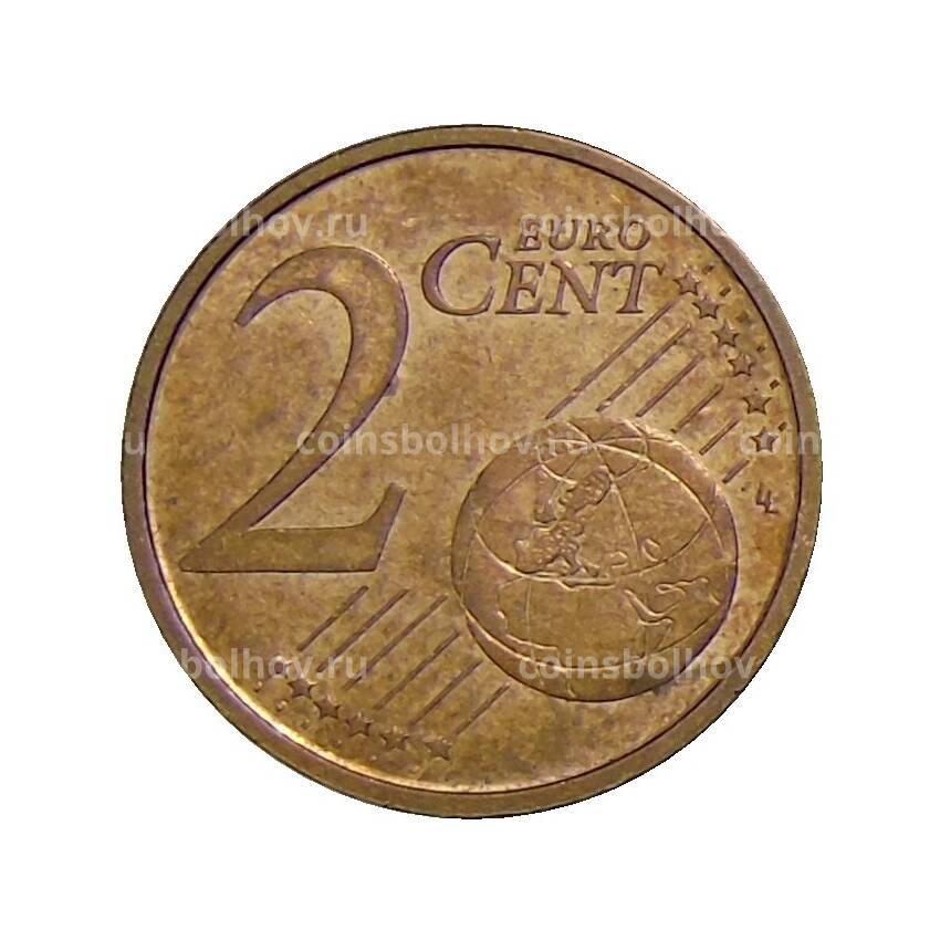 Монета 2 евроцента 2017 года Испания (вид 2)