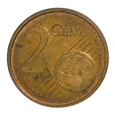 Монета 2 евроцента 2004 года F Германия (реверс)