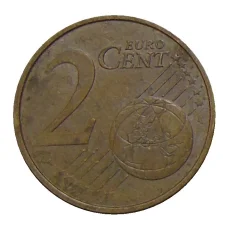 Монета 2 евроцента 2007 года Франция (реверс)