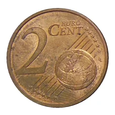 Монета 2 евроцента 1999 года Франция (реверс)