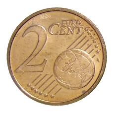 Монета 2 евроцента 2017 года Испания (реверс)