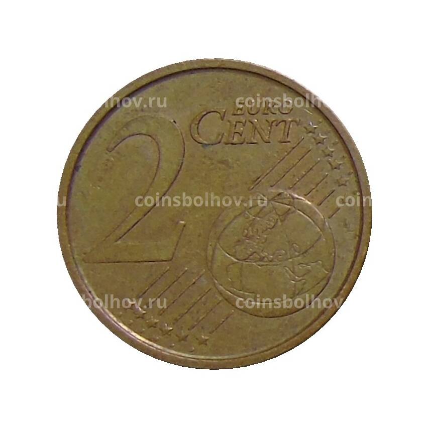 Монета 2 евроцента 2005 года Испания (вид 2)