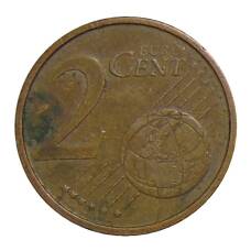 Монета 2 евроцента 2001 года Испания (реверс)