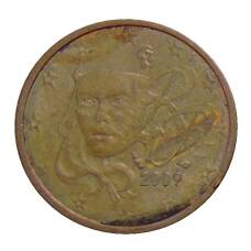 Монета 2 евроцента 2009 года Франция (аверс)