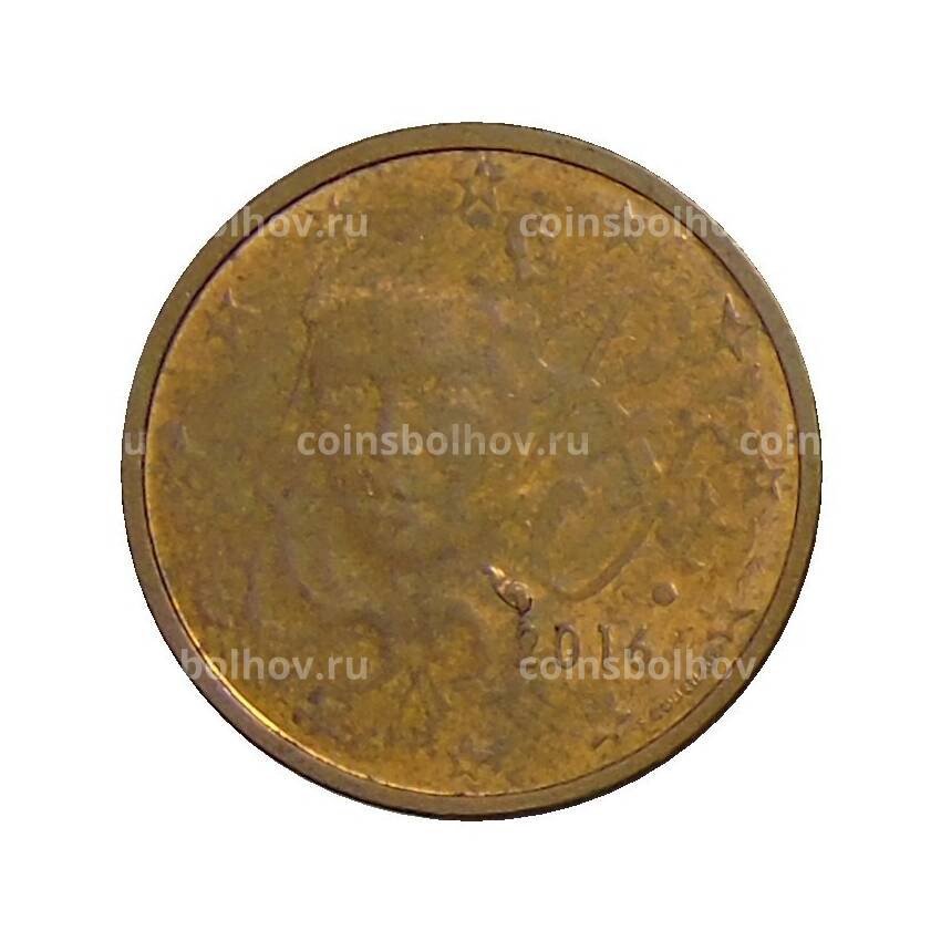 Монета 2 евроцента 2016 года Франция