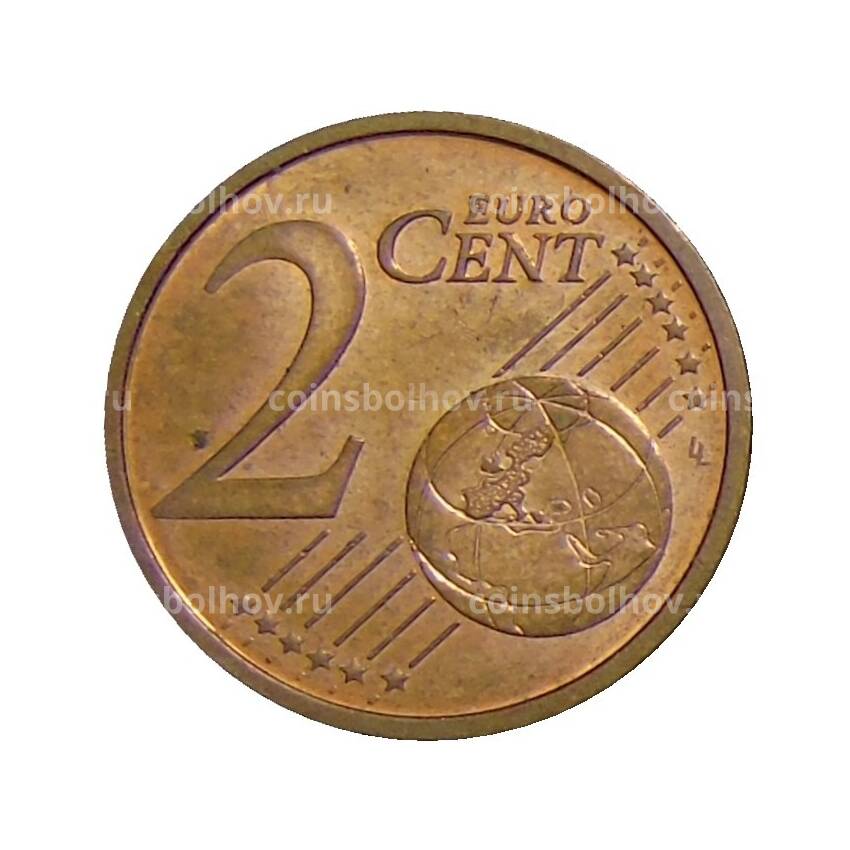 Монета 2 евроцента 2008 года D Германия (вид 2)