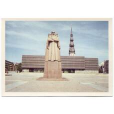 Открытка Рига — Мемориальный музей-памятник латышским стрелкам