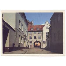 .Открытка Рига — Шведские ворота. Памятник архитектуры XVII века