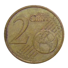 Монета 2 евроцента 1999 года Франция (реверс)