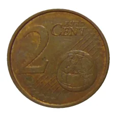 Монета 2 евроцента 2002 года D Германия (реверс)
