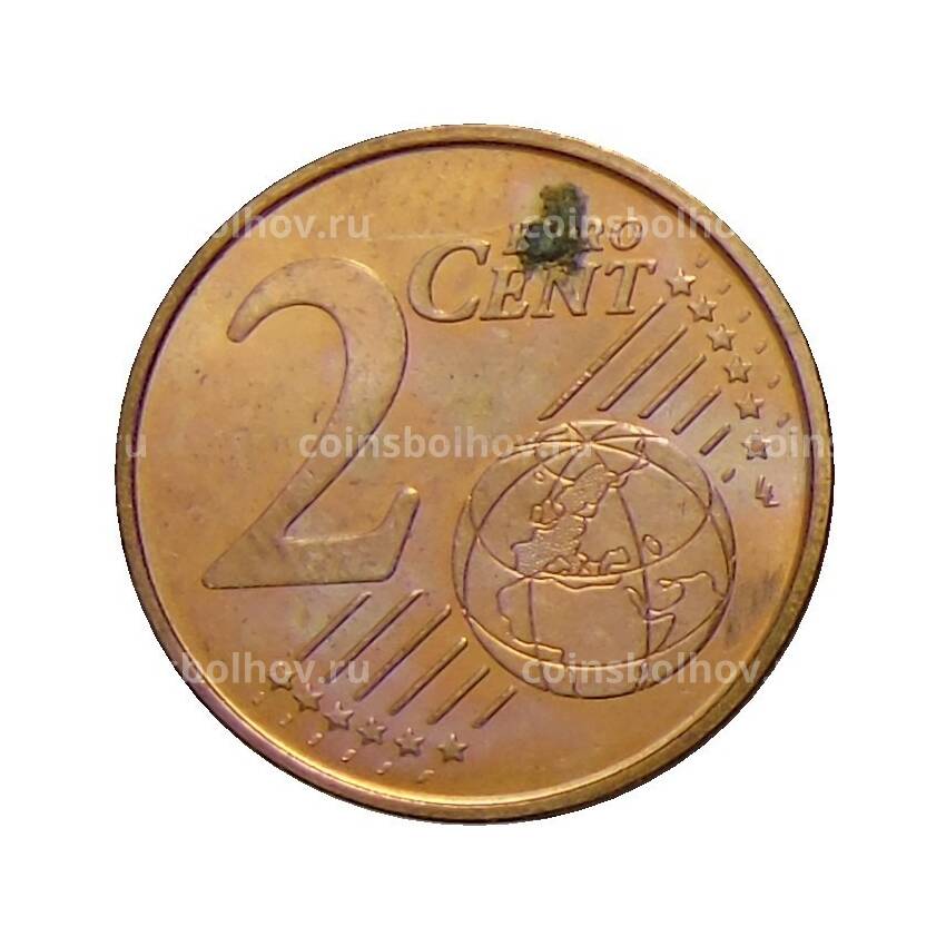 Монета 2 евроцента 2019 года Испания (вид 2)