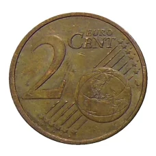 Монета 2 евроцента 2008 года Франция (реверс)