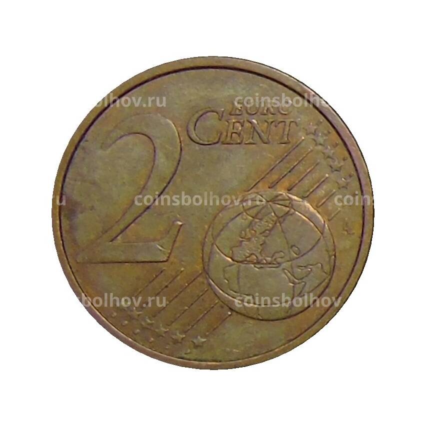 Монета 2 евроцента 2005 года Франция (вид 2)