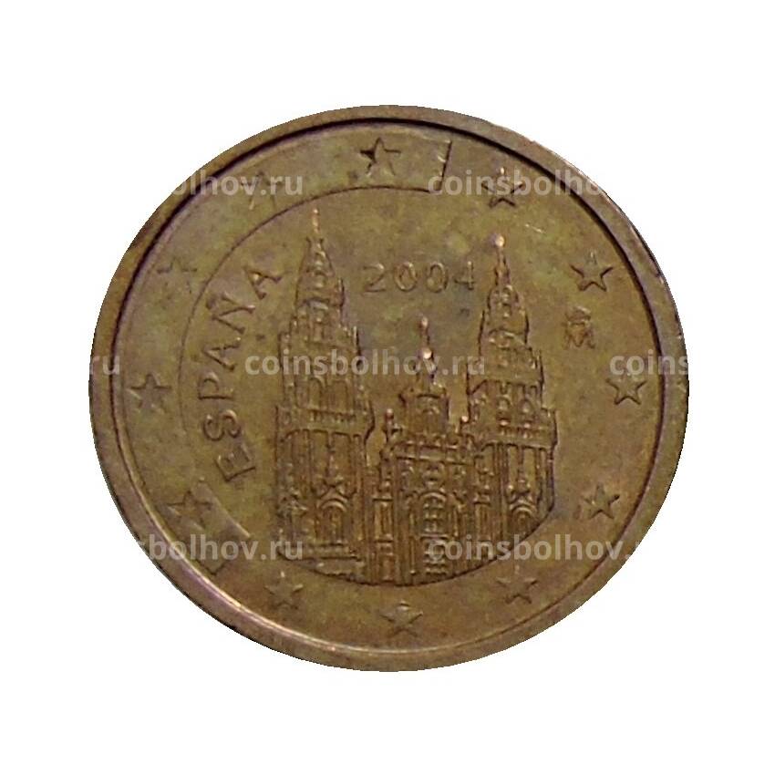 Монета 2 евроцента 2004 года Испания