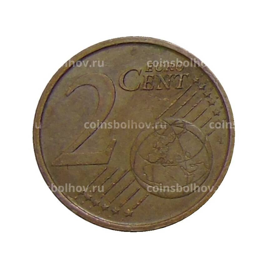Монета 2 евроцента 2004 года Испания (вид 2)